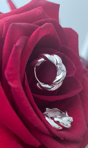 Mackenzie Huggies // Sterling Silver