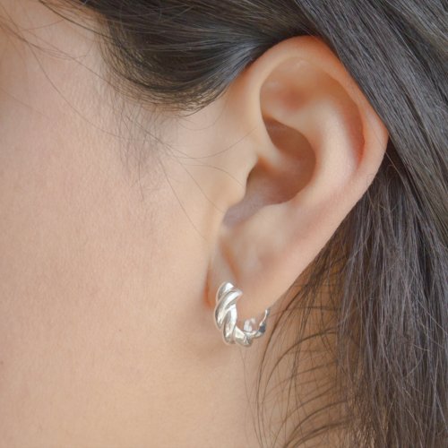 Mackenzie Huggies // Sterling Silver