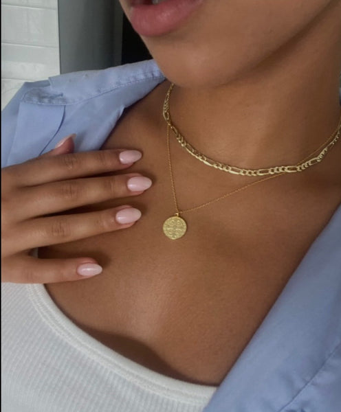 St. Benedict Coin Necklace // 14k Gold Vermeil @jayaa.bhardwaj