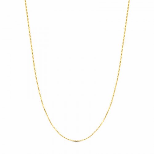 Sisterberry Diamond Cut Rolo Chain // 10k Italian Solid Gold