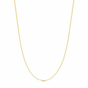 Sisterberry Diamond Cut Rolo Chain // 10k Italian Solid Gold