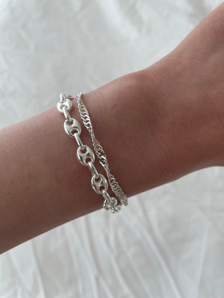 Kelly Bracelet // Italian Sterling Silver