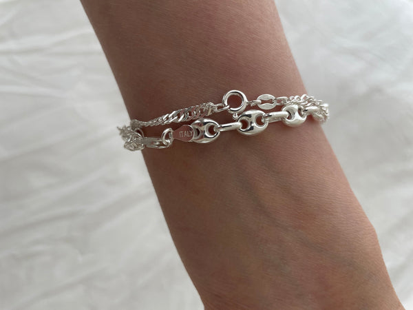 Kelly Bracelet // Italian Sterling Silver