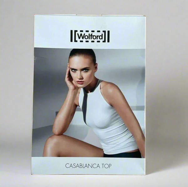Wolford Casablanca White Tank Top