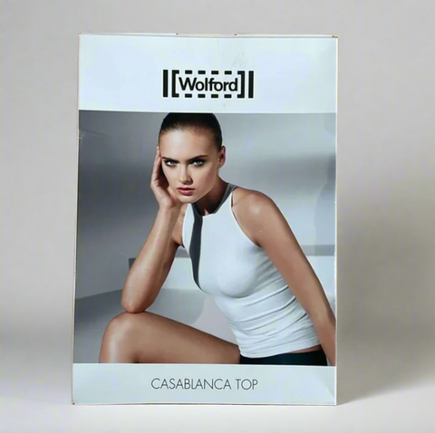Wolford Casablanca White Tank Top