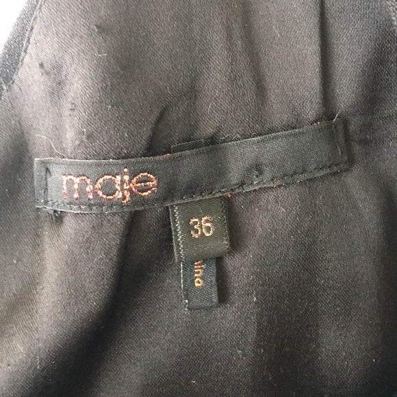 Maje Black Dress