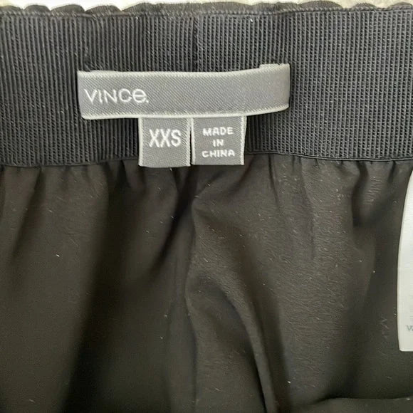 Vince Lamb Leather Skirt