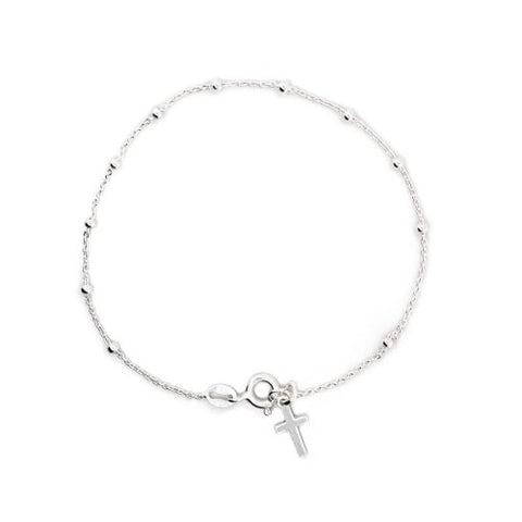 Joyce Rosary Bracelet // Sterling Silver