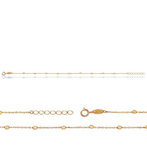Cassidy Nugget Bracelet // 10k Solid Gold