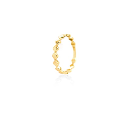 Jennifer Ring // 10k Italian Solid Gold