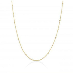 Karen Satellite Necklace - 10K Italian Gold - Sisterberry & Co.