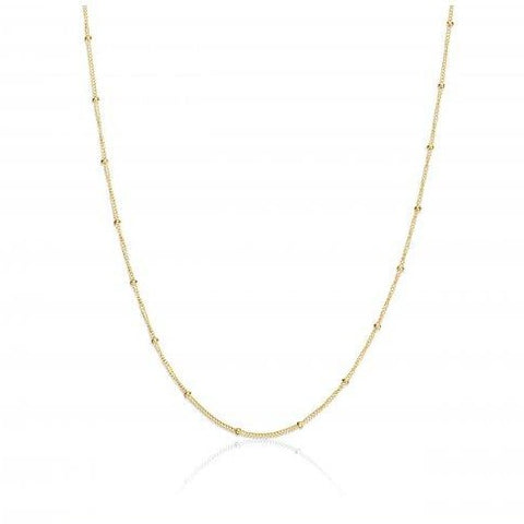 Karen Satellite Necklace - 10K Italian Gold - Sisterberry & Co.