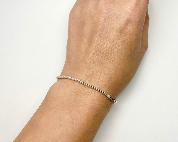 Gabriella Nicole Bracelet 2mm // Sterling Silver