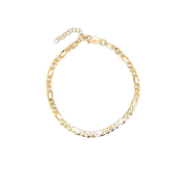 Flora Figaro Bracelet // 14k Gold Vermeil