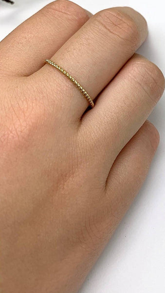Brooke Rope Ring // 14k Gold Filled