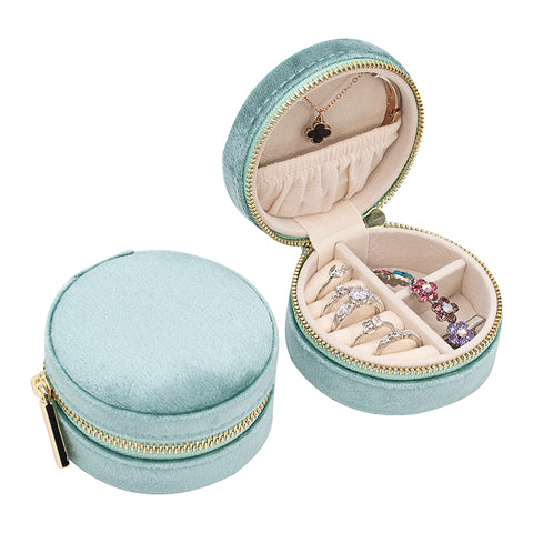 Round Jewellery Box // Light Green