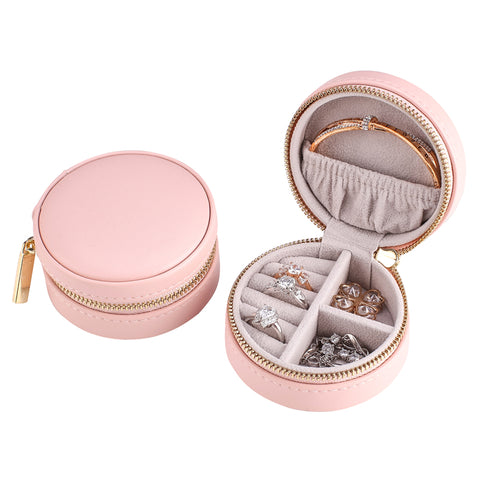 Round Jewellery Box // Blush