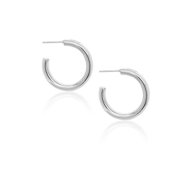 Mini Hannah Hoops - Sterling Silver - Sisterberry & Co.