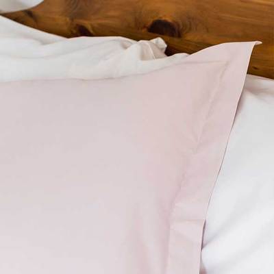 Organic Cotton Sham (Single) - Blush - Sisterberry & Co.