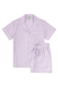 100% Turkish Cotton Short Set - Lavender - Sisterberry & Co.