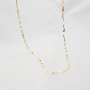 Jestina Link Chain Necklace // 14K Italian Gold Vermeil