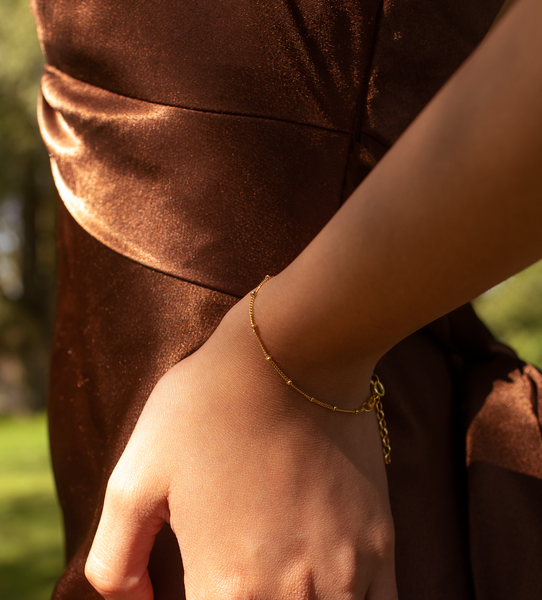 Karen Satellite Bracelet // 10k Italian Solid Gold