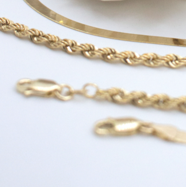 Wendy Herringbone Necklace // 14K Italian Gold Vermeil