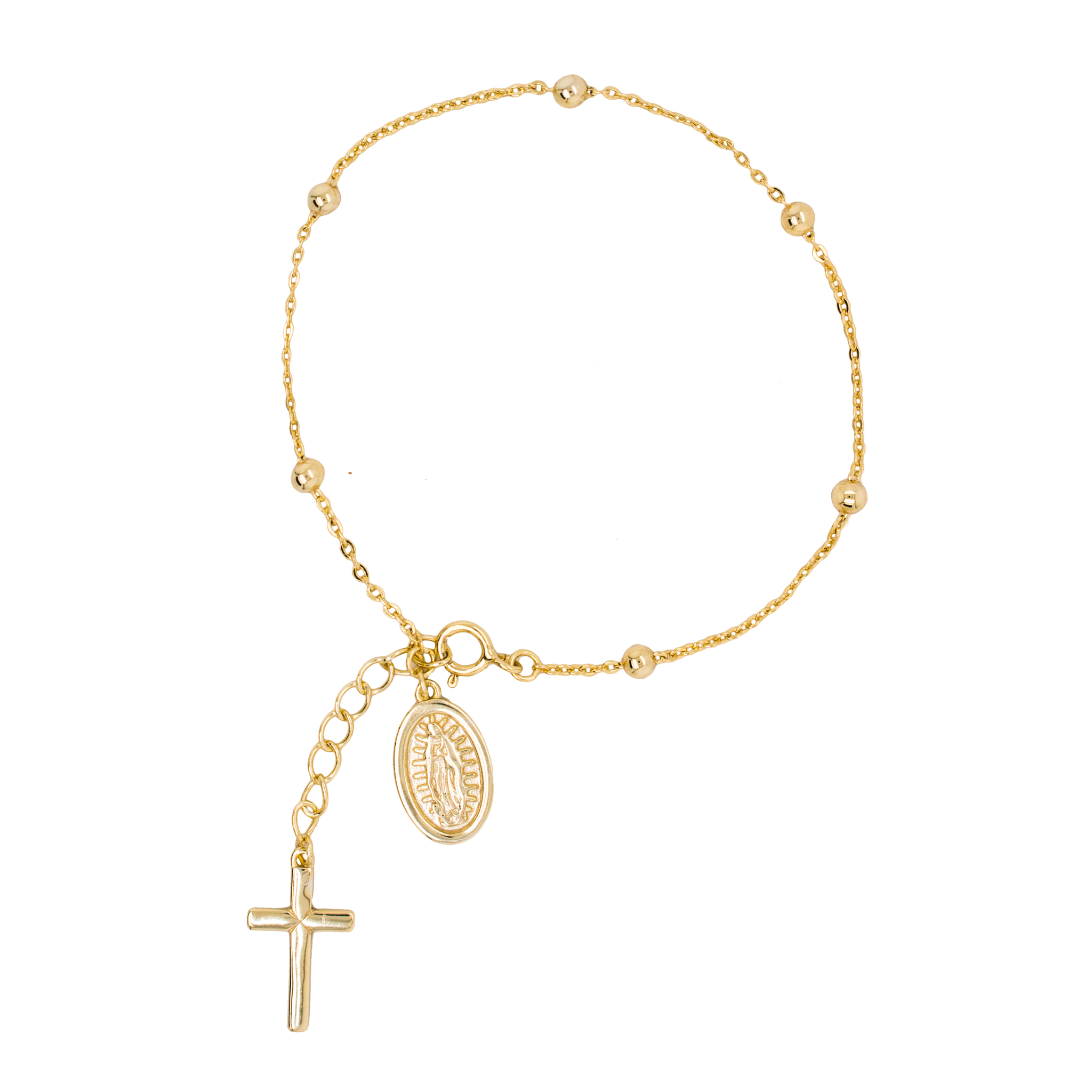 Natasha Rosary Bracelet // 14k Italian Gold Vermeil