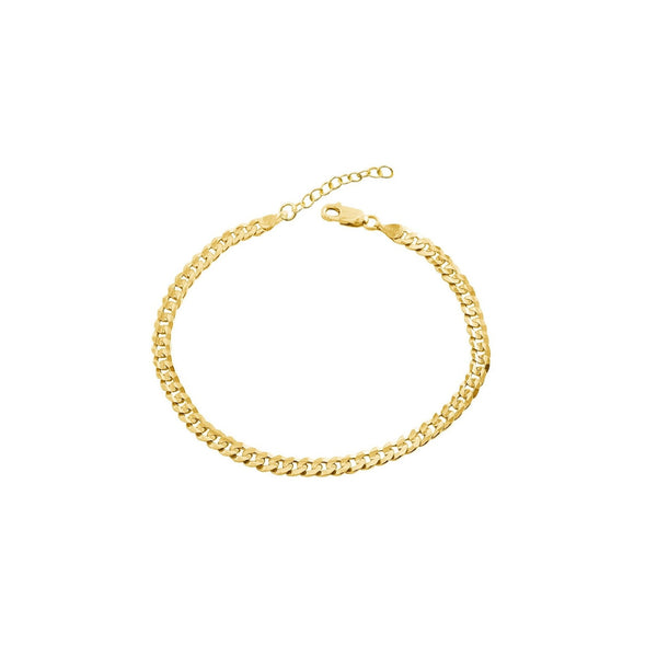 Dina Chain Bracelet // 14K Gold Vermeil