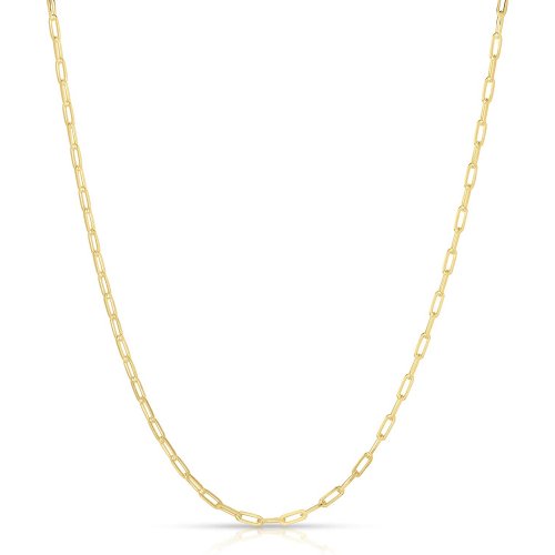 Jestina Link Chain Necklace // 14K Italian Gold Vermeil