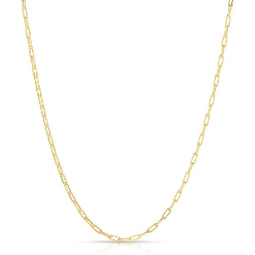 Jestina Link Chain Necklace // 14K Italian Gold Vermeil