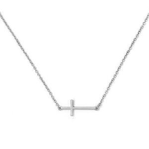 Eileen Cross Necklace // Sterling Silver