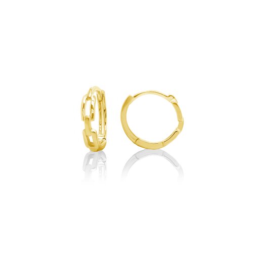 Stacie Huggies // 14k Gold Vermeil