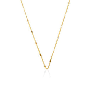 Amanda Curb Chain Necklace // 14k Italian Gold Vermeil