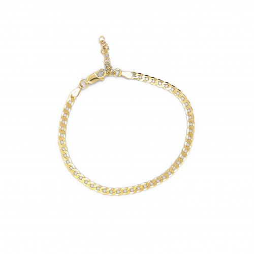 Dina Chain Bracelet // 14K Gold Vermeil