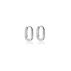 Abbey Huggies // Sterling Silver