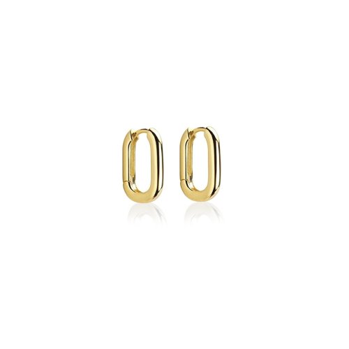 Abbey Huggies // 14k Gold Vermeil
