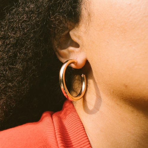 Hannah Hoops // 14k Gold Vermeil