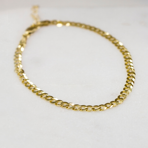 Dina Chain Bracelet // 14K Gold Vermeil